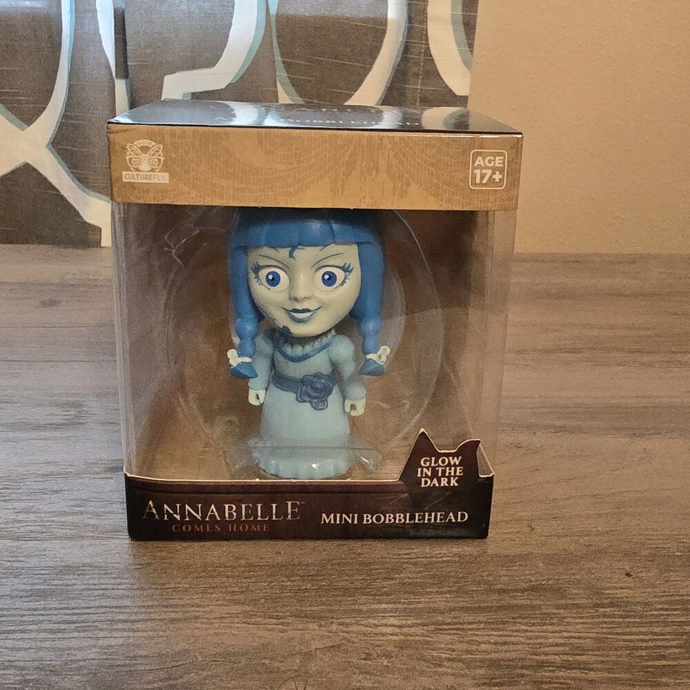 Anabelle Comes Home Annabelle Mini Bobblehead Glow In The Dark Culture fly